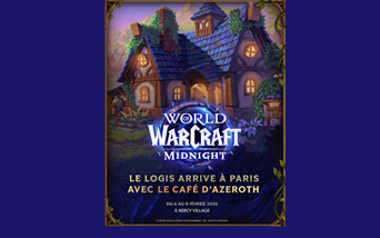 Le Café d’Azeroth s’installe à Bercy Village ! 
