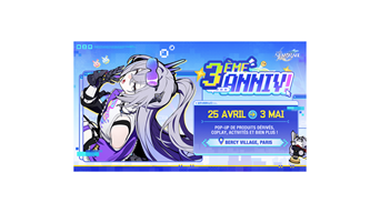 Honkai : Star Rail fête son 3e anniversaire à Bercy Village