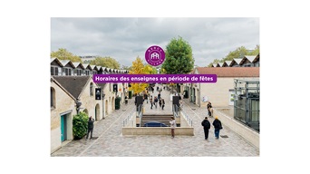 Horaires des enseignes en période de fêtes