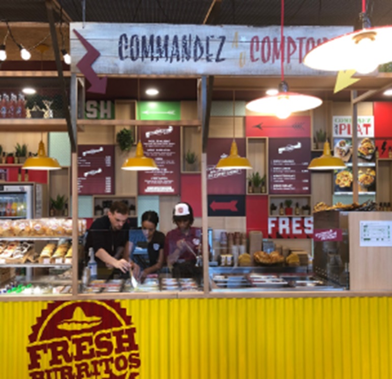 visuel comptoir Fresh Burritos